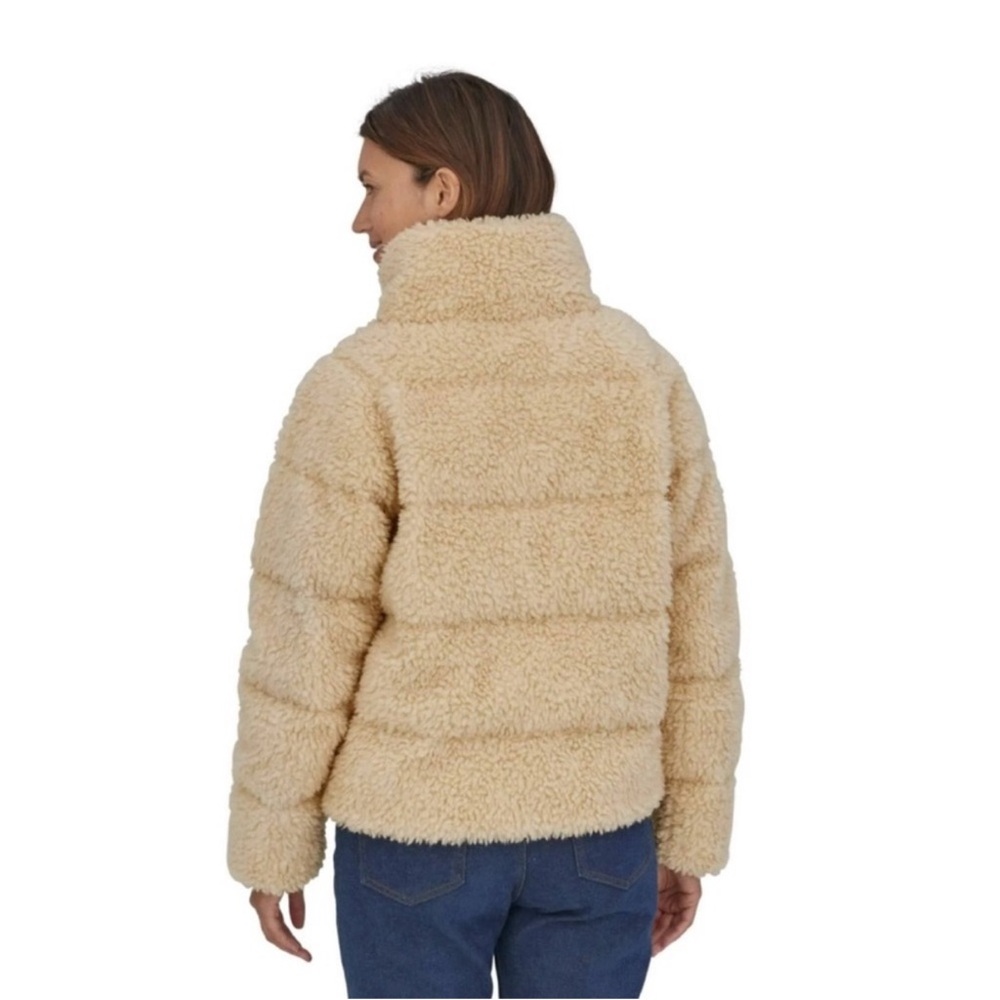 NWT! Patagonia Women’s Recycled High Pile Fleece Down Jacket, Med - Picture 5 of 10